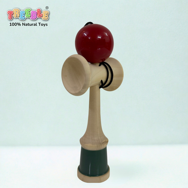 Japanese Kendama Ball Toss Skill Game