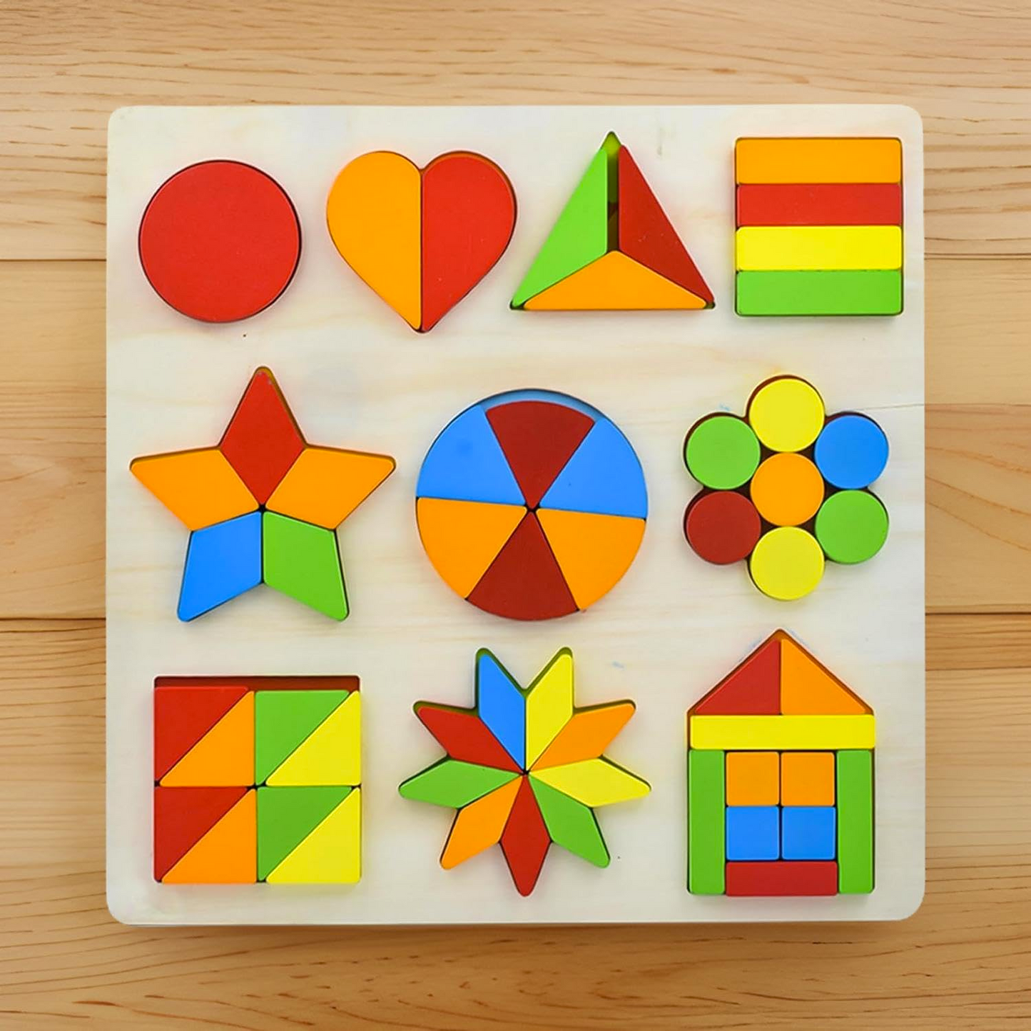 Shape Puzzle – Multi Shapes & Colors