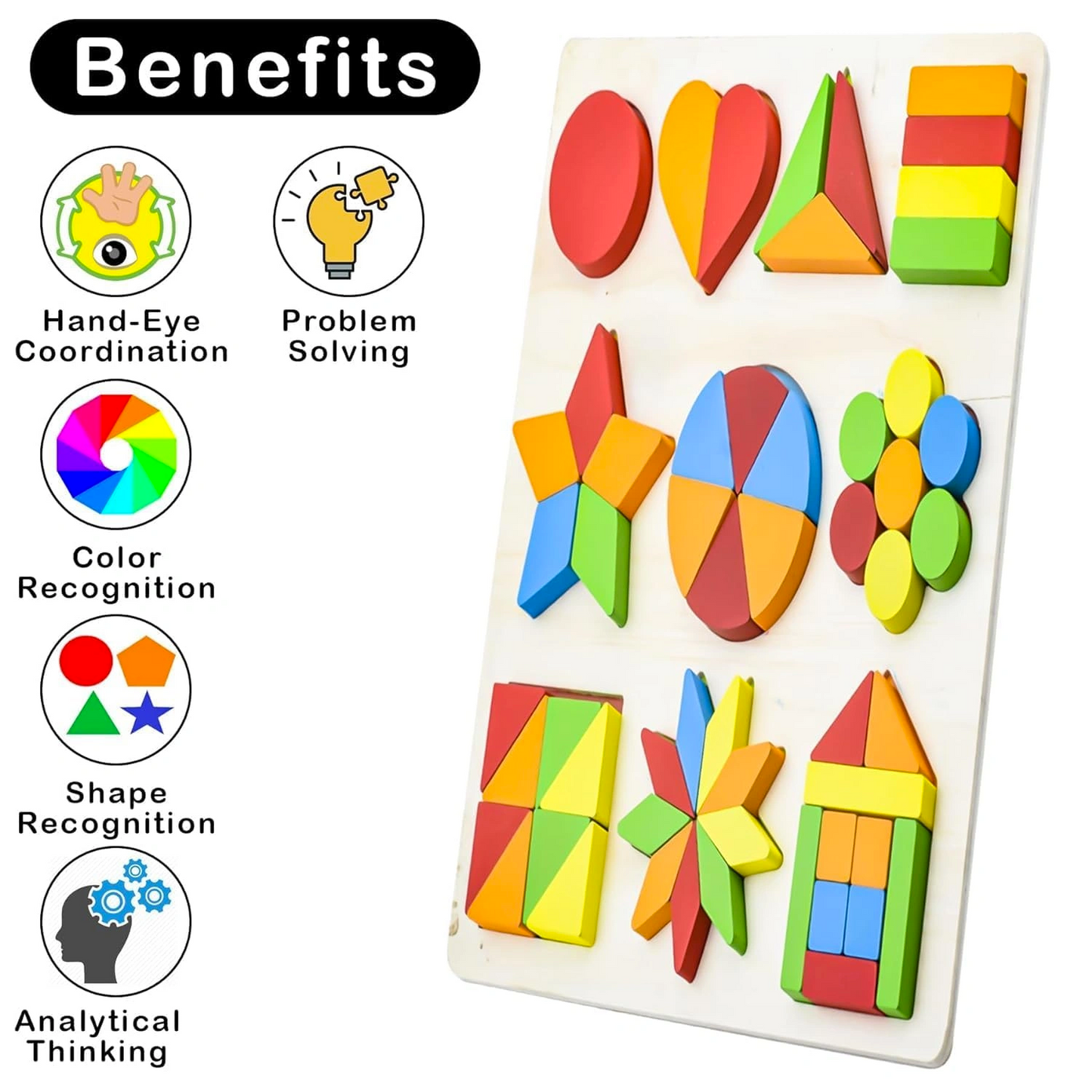 Shape Puzzle – Multi Shapes & Colors