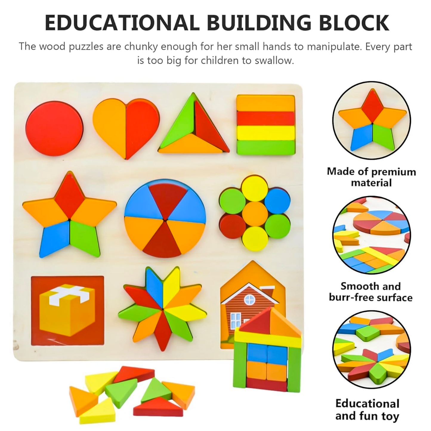 Shape Puzzle – Multi Shapes & Colors