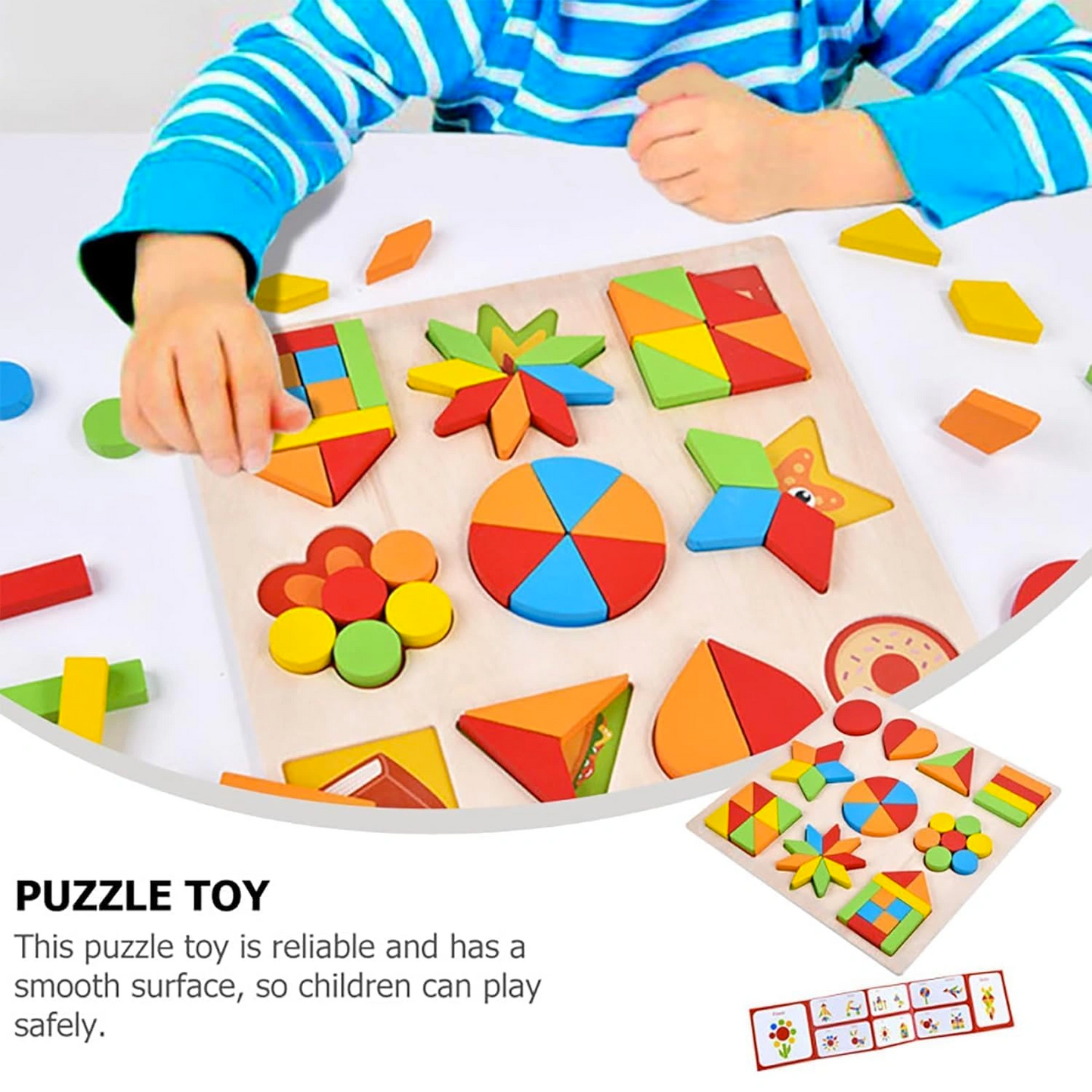 Shape Puzzle – Multi Shapes & Colors