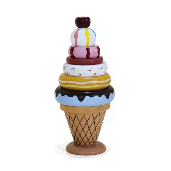 Ice Cream Stacker Toy