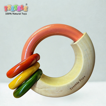 Circular Rattle with 3 Rings
