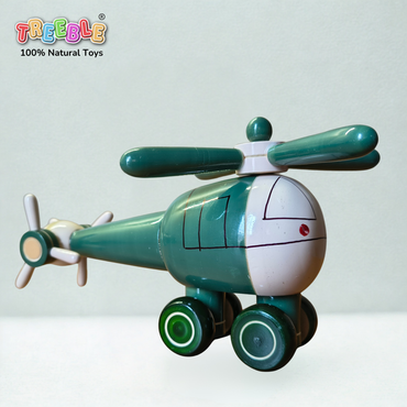 Wooden Helicopter