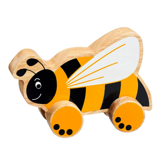 Wooden Pull Along Toy - Honeybee