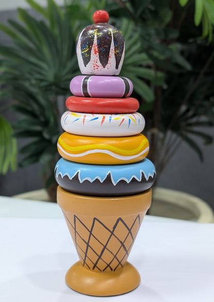 Ice Cream Stacker Toy