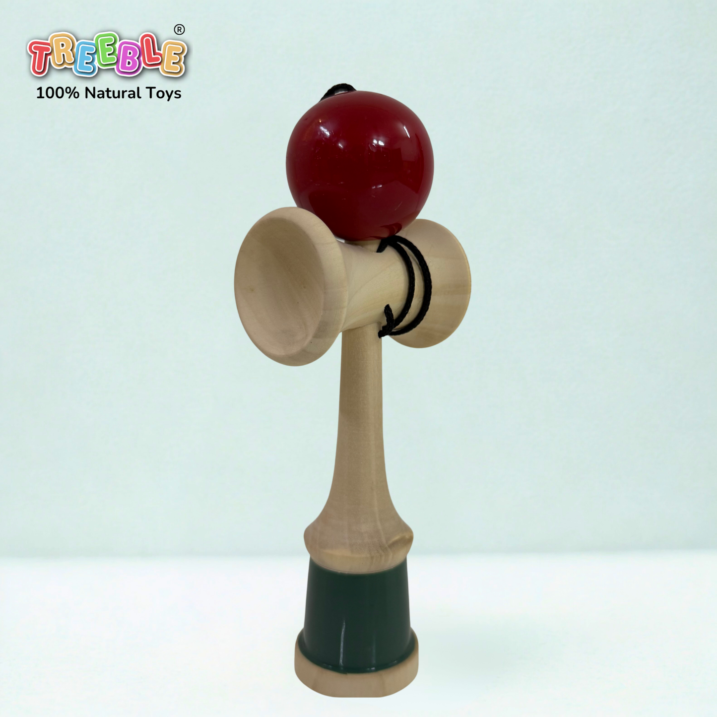 Japanese Kendama Ball Toss Skill Game