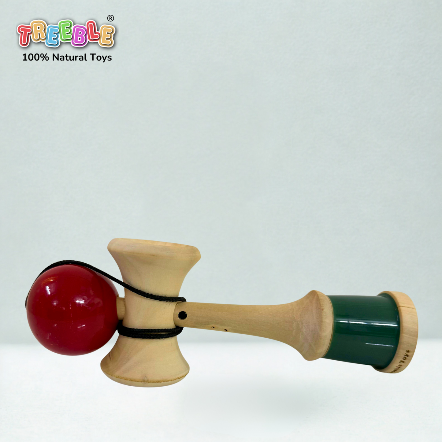 Japanese Kendama Ball Toss Skill Game