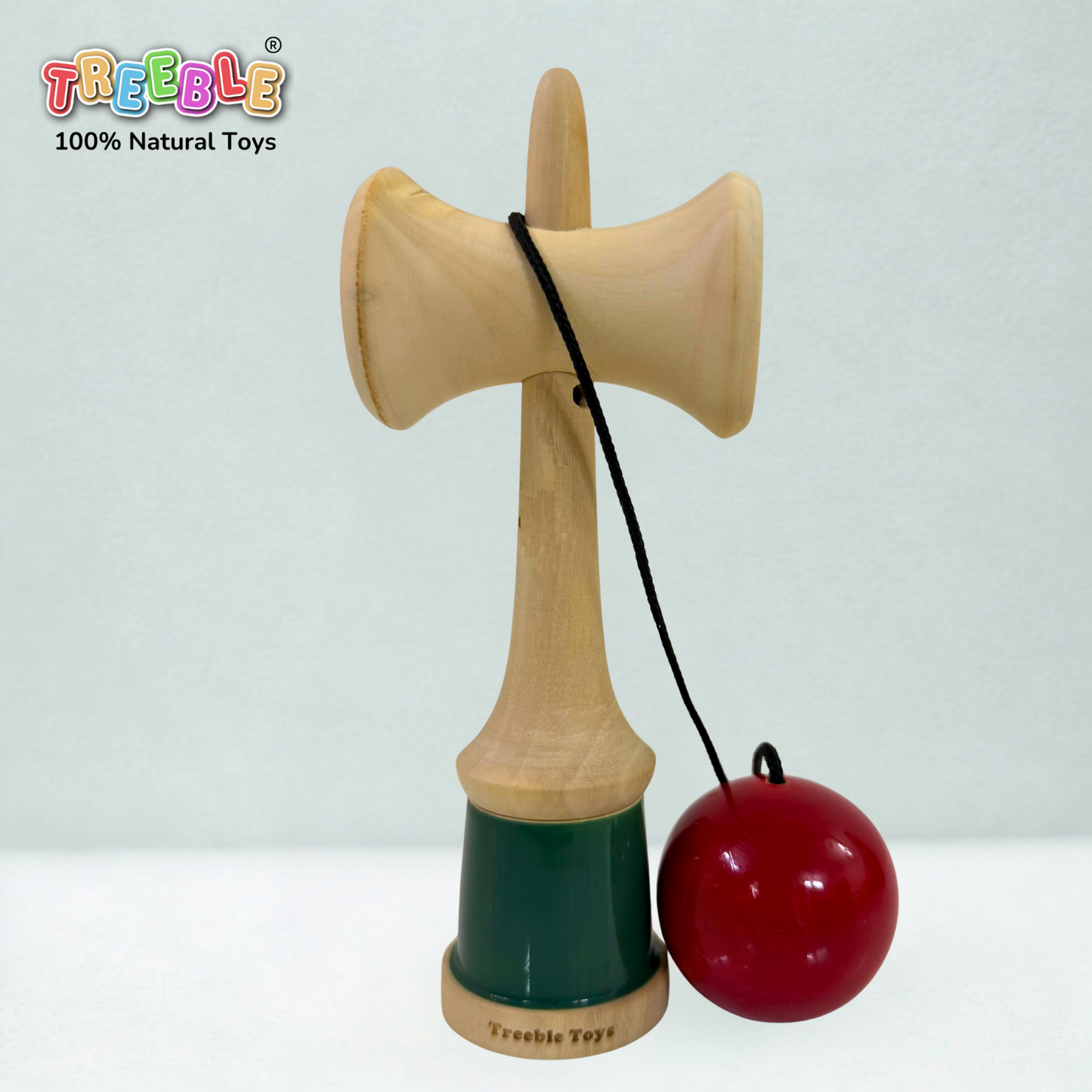 Japanese Kendama Ball Toss Skill Game