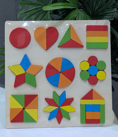 Shape Puzzle – Multi Shapes & Colors