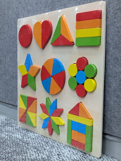 Shape Puzzle – Multi Shapes & Colors