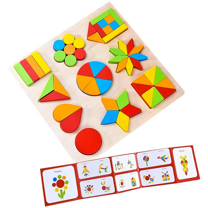 Shape Puzzle – Multi Shapes & Colors