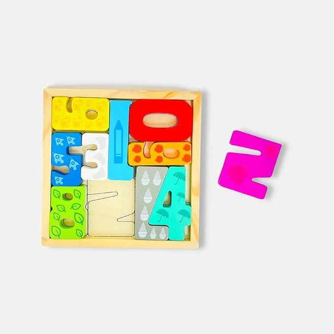 Tray 3D Shape Puzzle - Multi Shapes & Colors